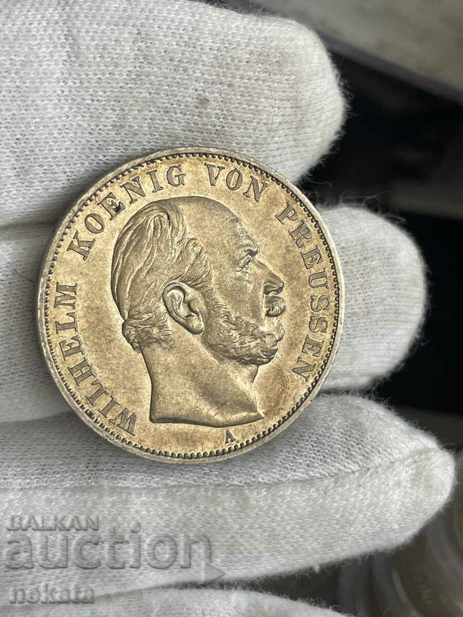 1 талер 1871 г. Прусия (Германия) - сребро