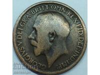 Marea Britanie 1 Penny 1932 George 5 30mm Bronz