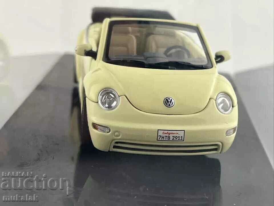 1:43 AUTOART VW NEW BEETLE TOY CAR MODEL with price 30.00 BGN | € 15.34 1:43 AUTOART VW NEW BEETLE TOY CAR MODEL with price 30.00 BGN | € 15.34