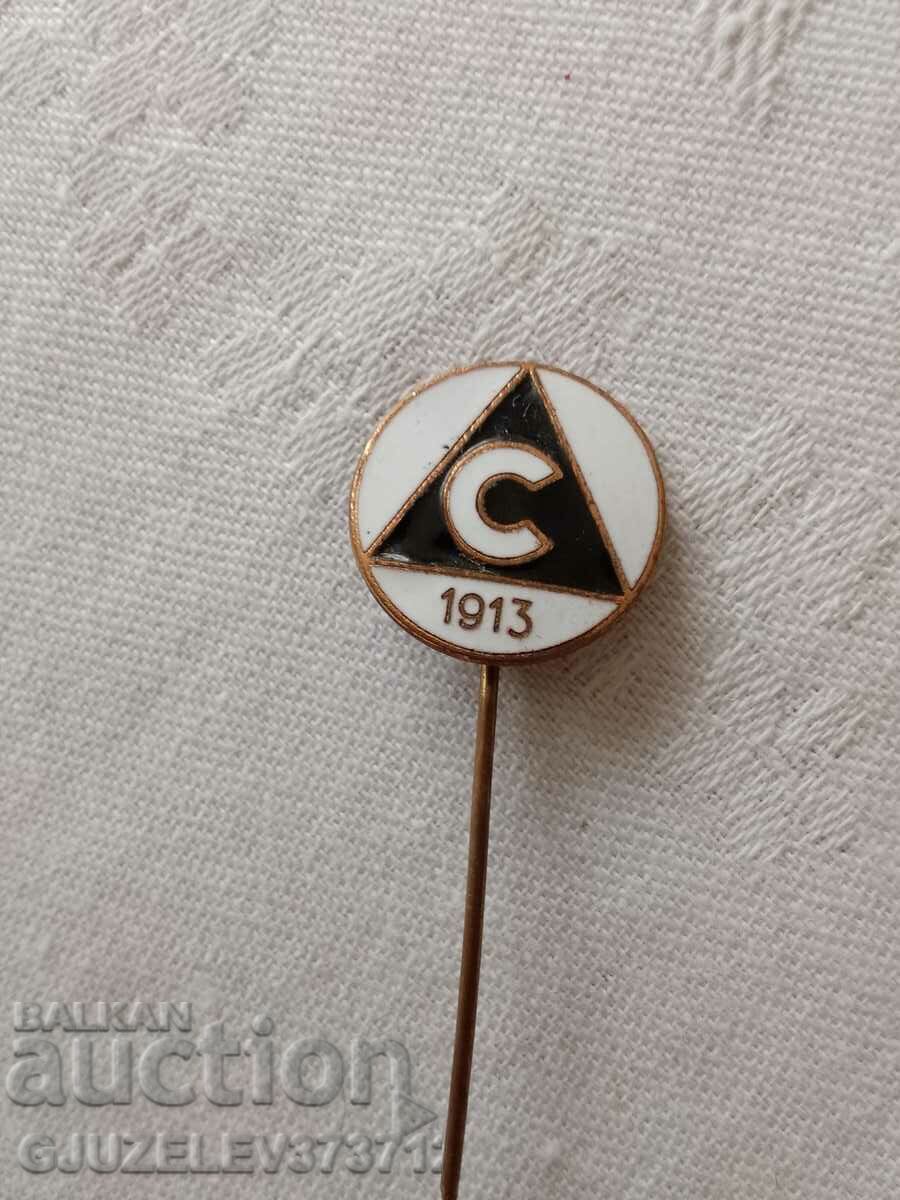 Old football badge Slavia Old football badge Slavia