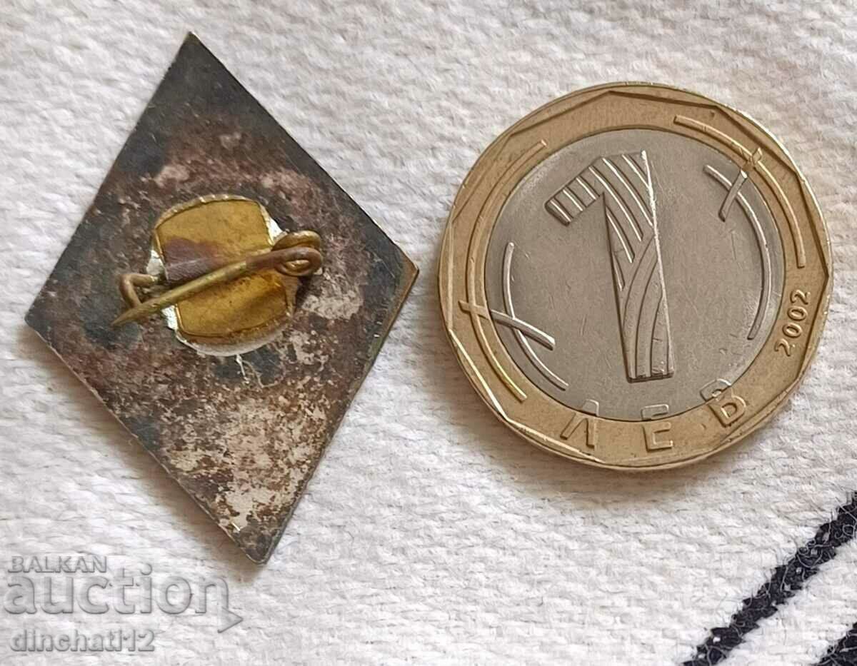 Auction A rare sign. Mihailovgrad (Montana) Coat of arms. Sports Auction A rare sign. Mihailovgrad (Montana) Coat of arms. Sports