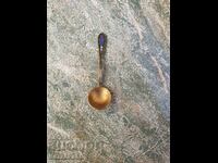 Small Russian Silver Spoon Caviar Spoon 875