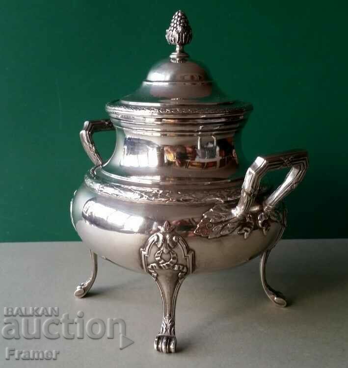 Auction  Silver France 1870-90s Empire style gilt sugar bowl