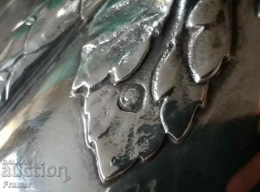 Delivery of Silver France 1870-90s Empire style gilt sugar bowl