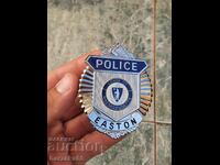 Police metal badge