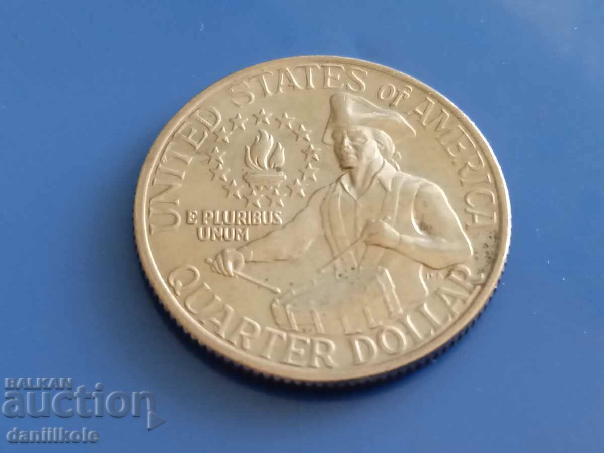 *$*Y*$* USA 1/4 QUARTER QUARTER DOLLAR 1976 - EXCELLENT *$*Y*$* *$*Y*$* USA 1/4 QUARTER QUARTER DOLLAR 1976 - EXCELLENT *$*Y*$*