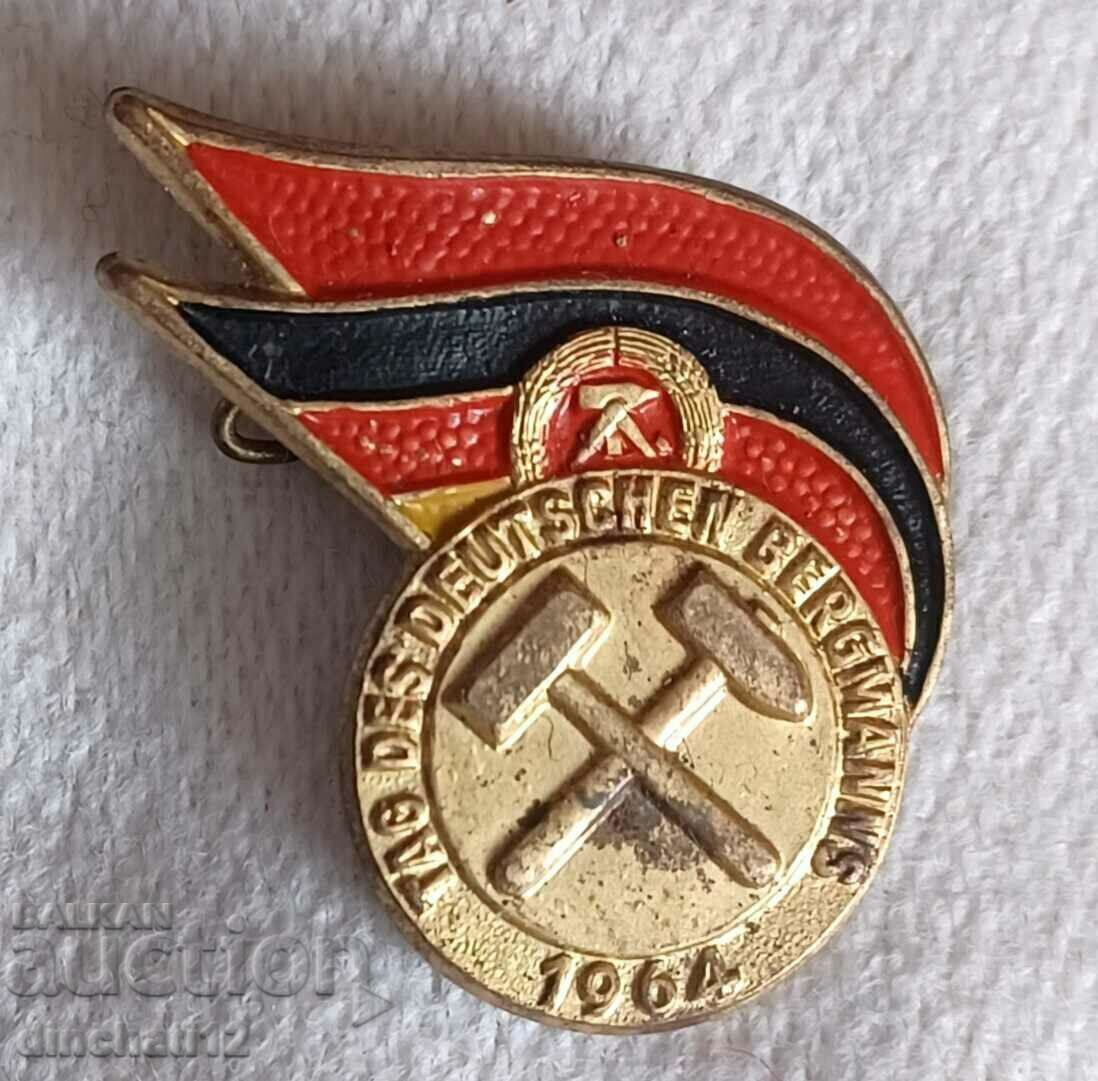 TAG DES DEUTSHEN BERGMANNS 1964 - Mining. Miner with price 22.00 BGN | € 11.25 TAG DES DEUTSHEN BERGMANNS 1964 - Mining. Miner with price 22.00 BGN | € 11.25
