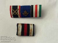 #3 Panglici cu miniaturi ale Reich-ului al doilea război mondial pentru medalii ale comenzilor germane