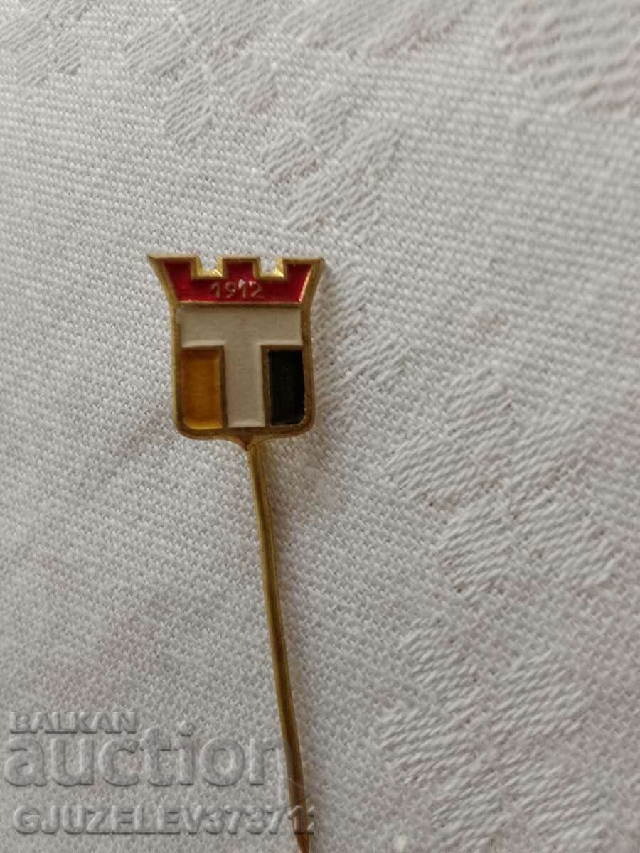 Old football badge Old football badge