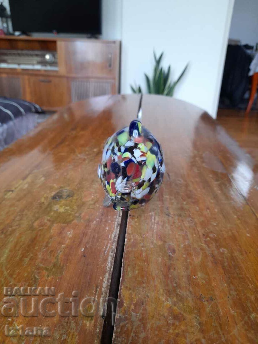 Glass figure, figurine, fish with price 22.00 BGN | € 11.25 Glass figure, figurine, fish with price 22.00 BGN | € 11.25