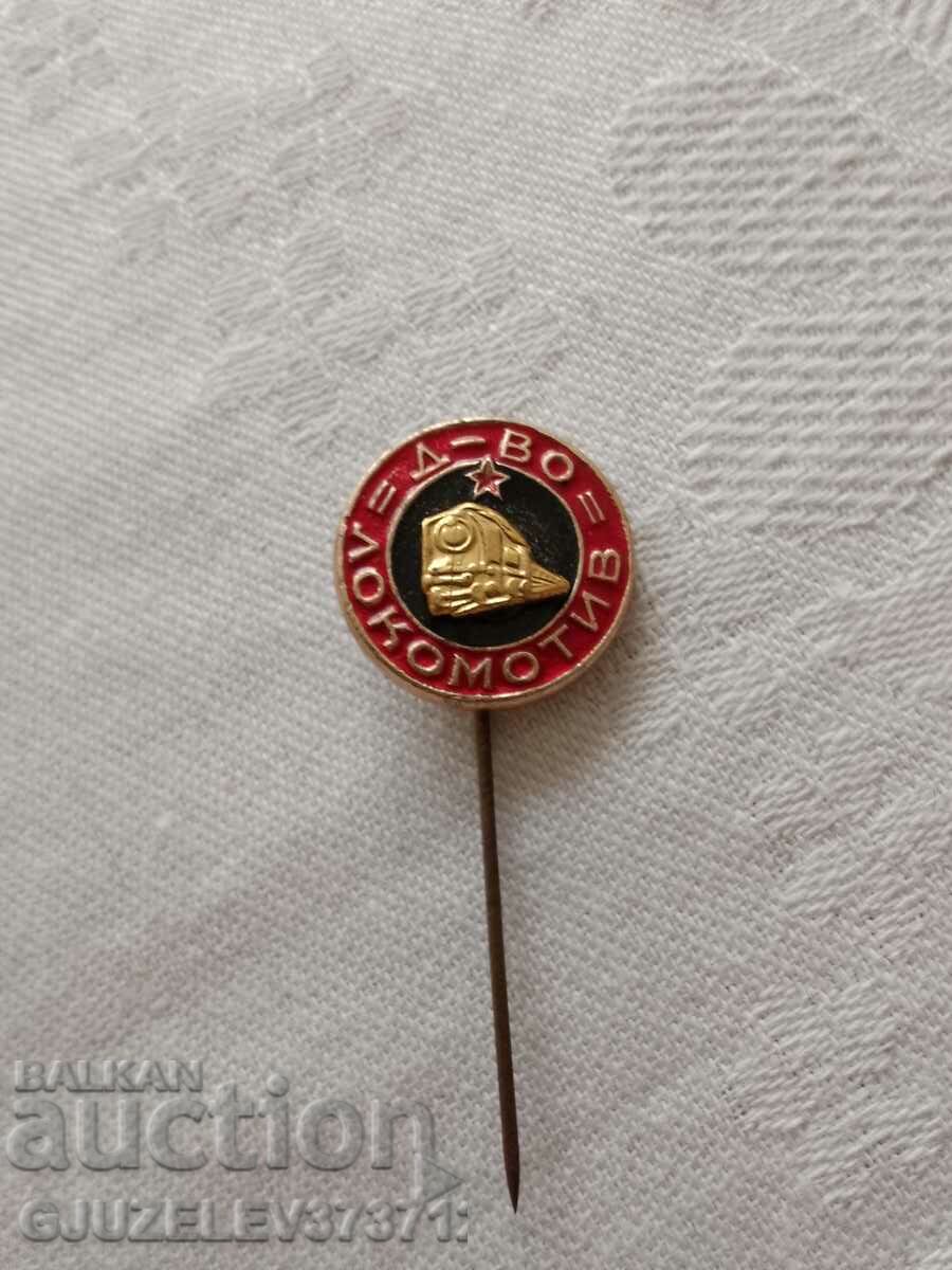 Old football badge Lokomotiv