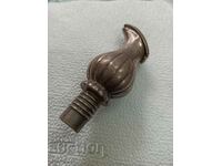 Deep silver plated old stopper, bottle dispenser