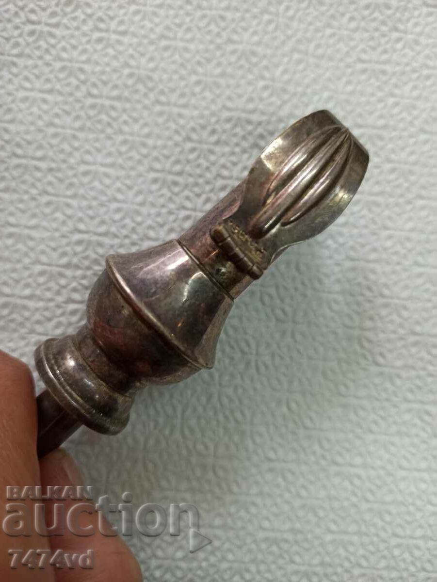 Deep silver plated old stopper, bottle dispenser length 8 with price € 10.00 | 19.56 BGN