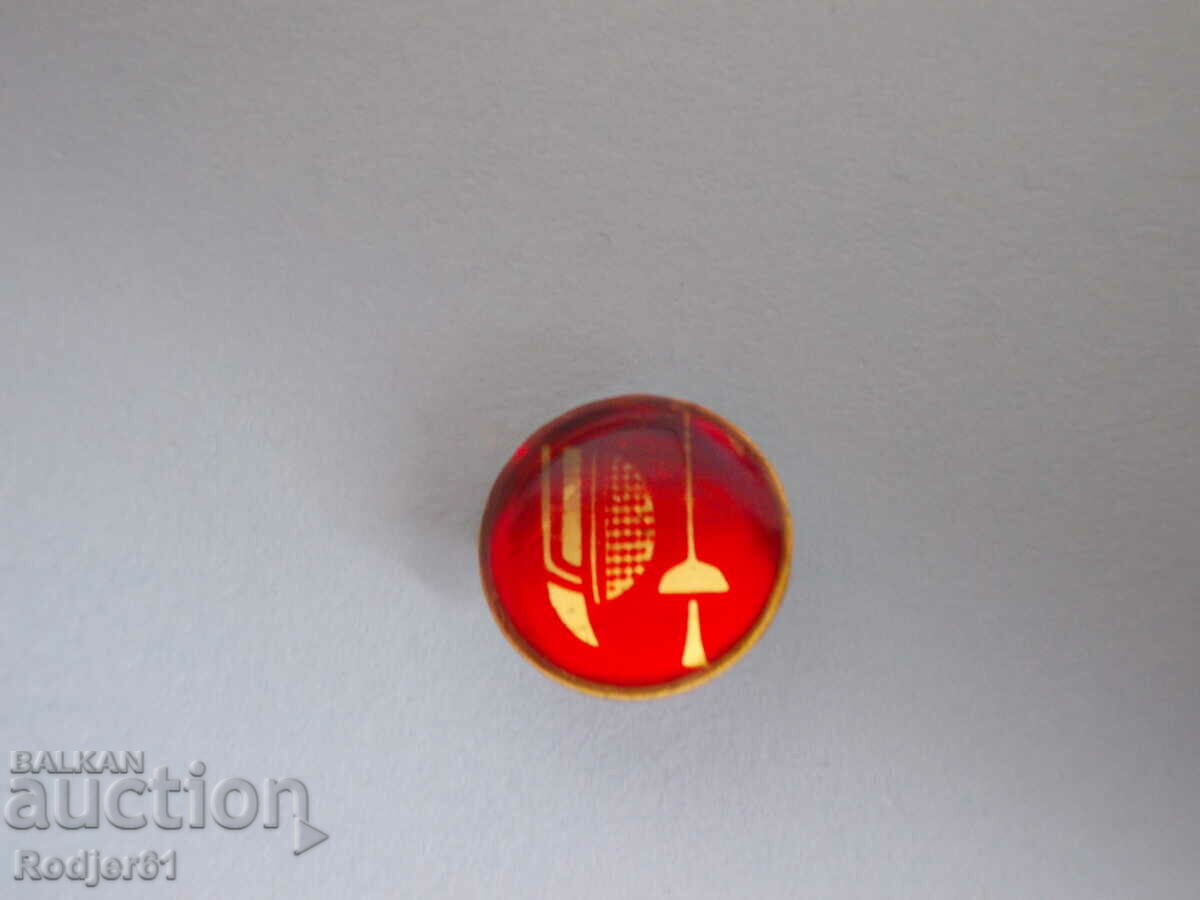 Auction badges - sport - fencing, rapier Auction badges - sport - fencing, rapier