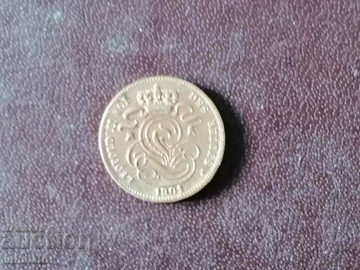 1901 1 centimu Belgia