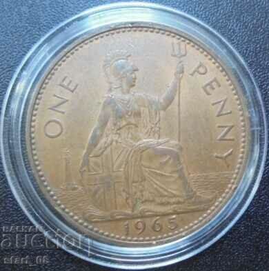 Marea Britanie 1 penny 1965