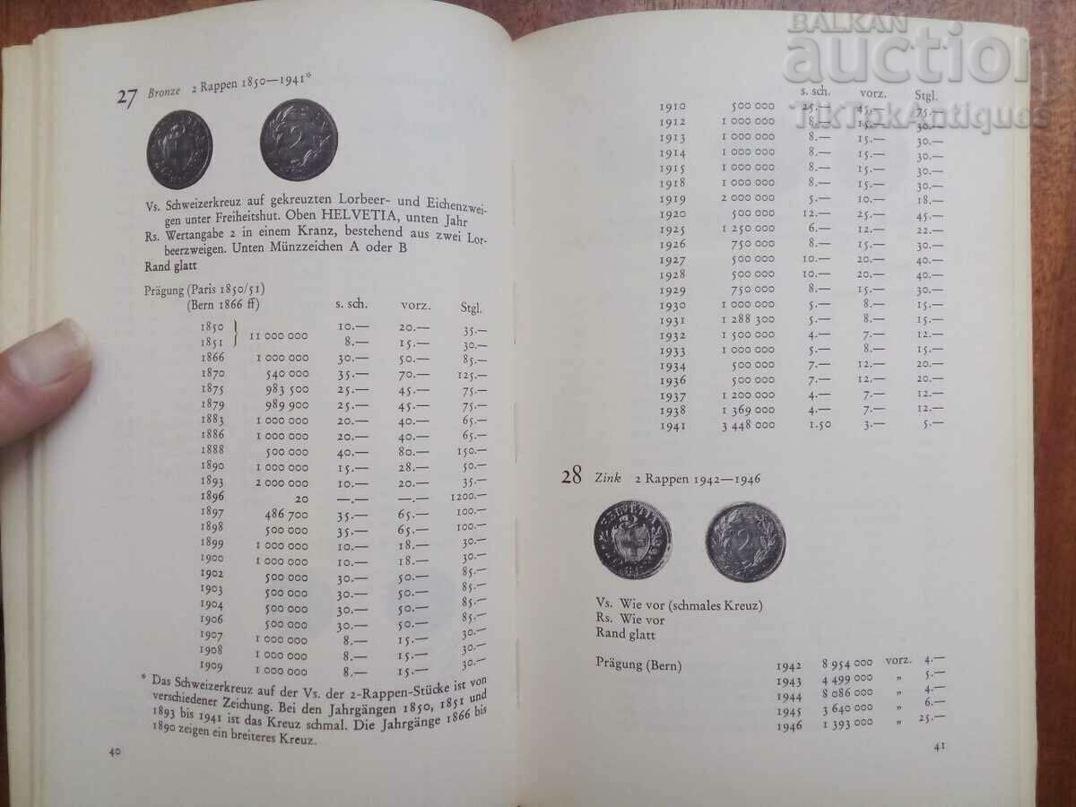 Catalog Noii bani ai Confederației Elveției și Liechtensteinului cu preț € 10.23 | 20.01 BGN Catalog Noii bani ai Confederației Elveției și Liechtensteinului cu preț € 10.23 | 20.01 BGN