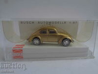 BUSCH H0 1/87 VW BRUNBAR TURTLE MODEL TROLLEY