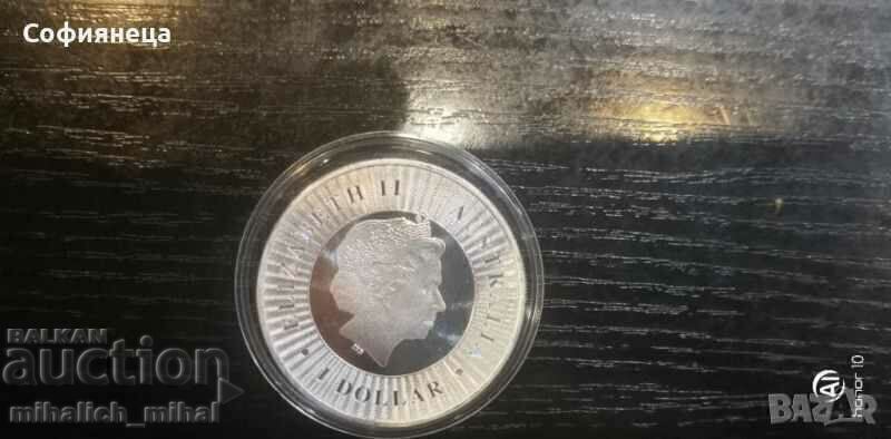 Silver 1 oz Australian Kangaroo 2017 oz with price 128.00 BGN | € 65.45 Silver 1 oz Australian Kangaroo 2017 oz with price 128.00 BGN | € 65.45