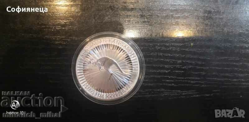 Silver 1 oz Australian Kangaroo 2017 oz Silver 1 oz Australian Kangaroo 2017 oz