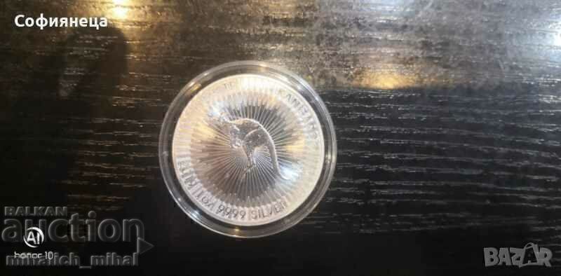 Silver 1 oz Australian Kangaroo 2019 oz Silver 1 oz Australian Kangaroo 2019 oz