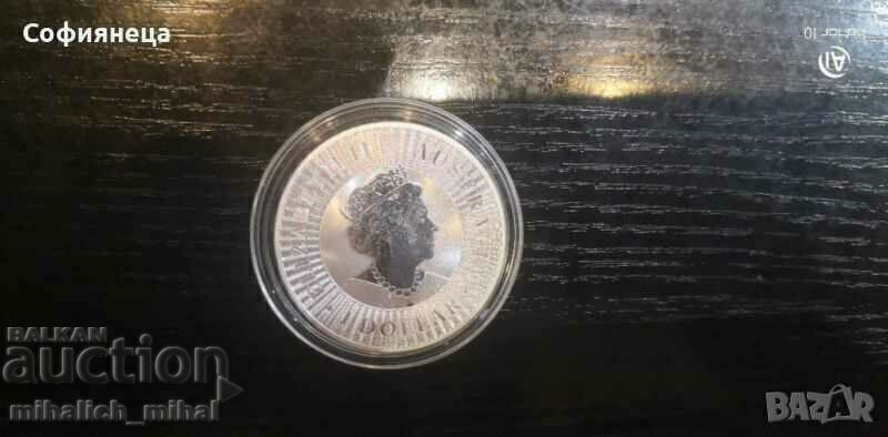 Silver 1 oz Australian Kangaroo 2021 oz with price 128.00 BGN | € 65.45 Silver 1 oz Australian Kangaroo 2021 oz with price 128.00 BGN | € 65.45
