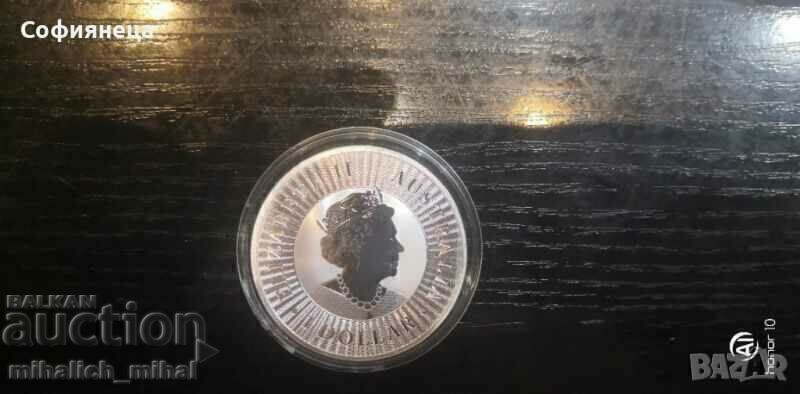 Silver 1 oz Australian Kangaroo 2022 oz with price 128.00 BGN | € 65.45 Silver 1 oz Australian Kangaroo 2022 oz with price 128.00 BGN | € 65.45