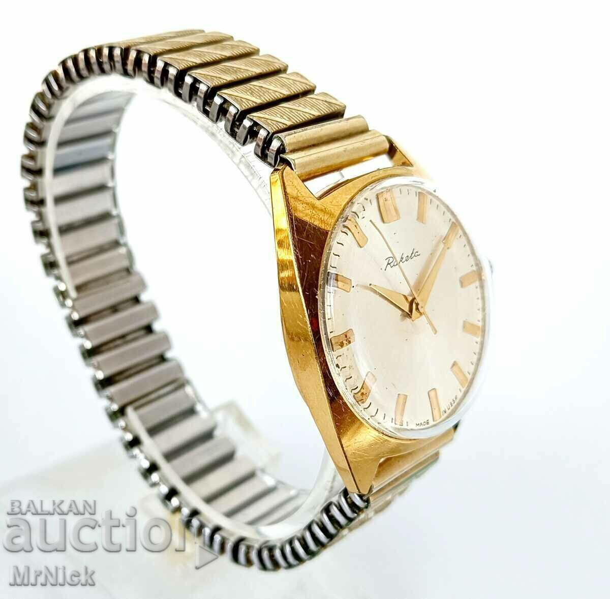 Raketa Raketa - men's mechanical watch with manual winding with price 150.00 BGN | € 76.69 Raketa Raketa - men's mechanical watch with manual winding with price 150.00 BGN | € 76.69