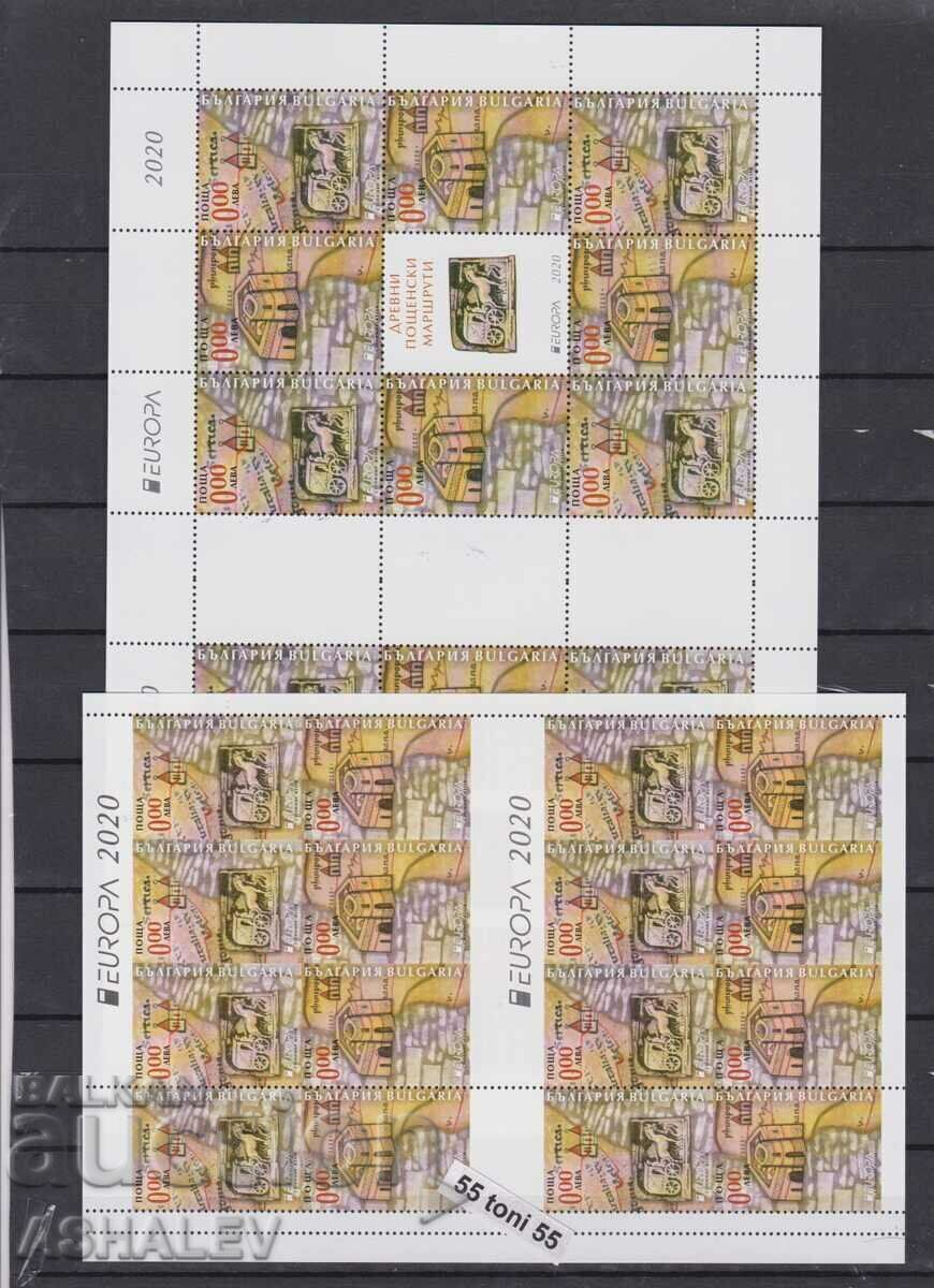 2020 Europe Suv. pad - sheet, carnet pair inseparable 2020 Europe Suv. pad - sheet, carnet pair inseparable