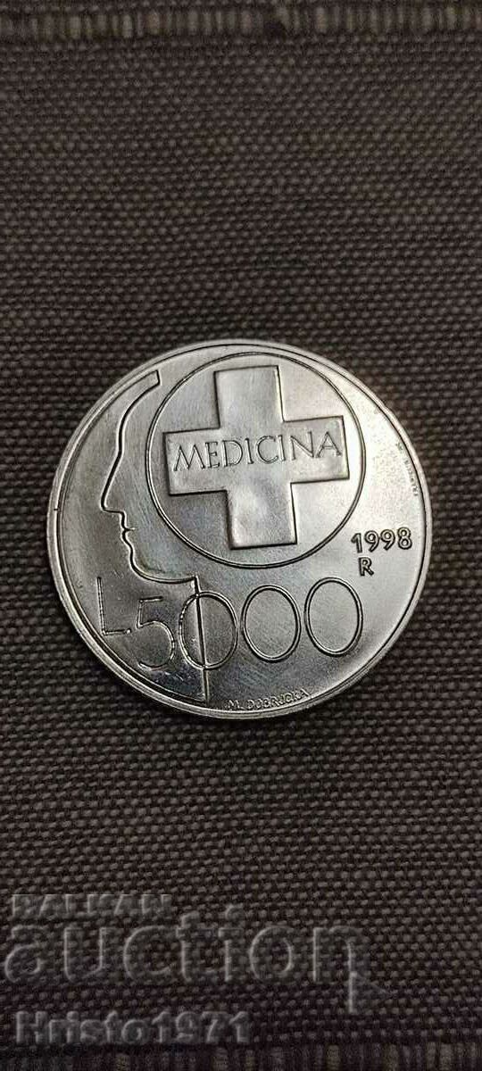 5000 λιρέτες 1998 Άγιος Μαρίνος