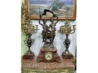 Huge Antique French Mantel Clock