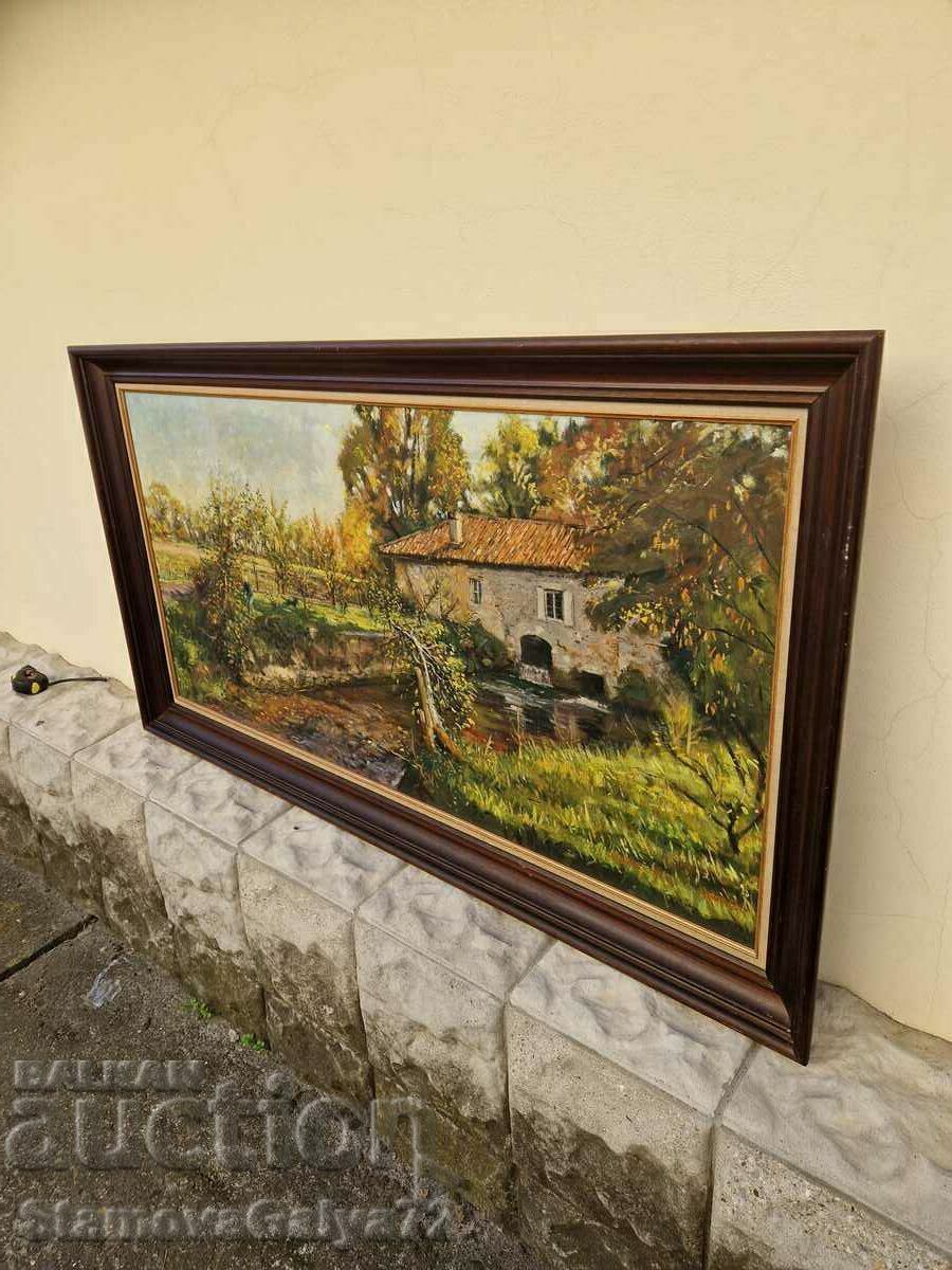 O pictură în ulei franceză antică excepțională - 5