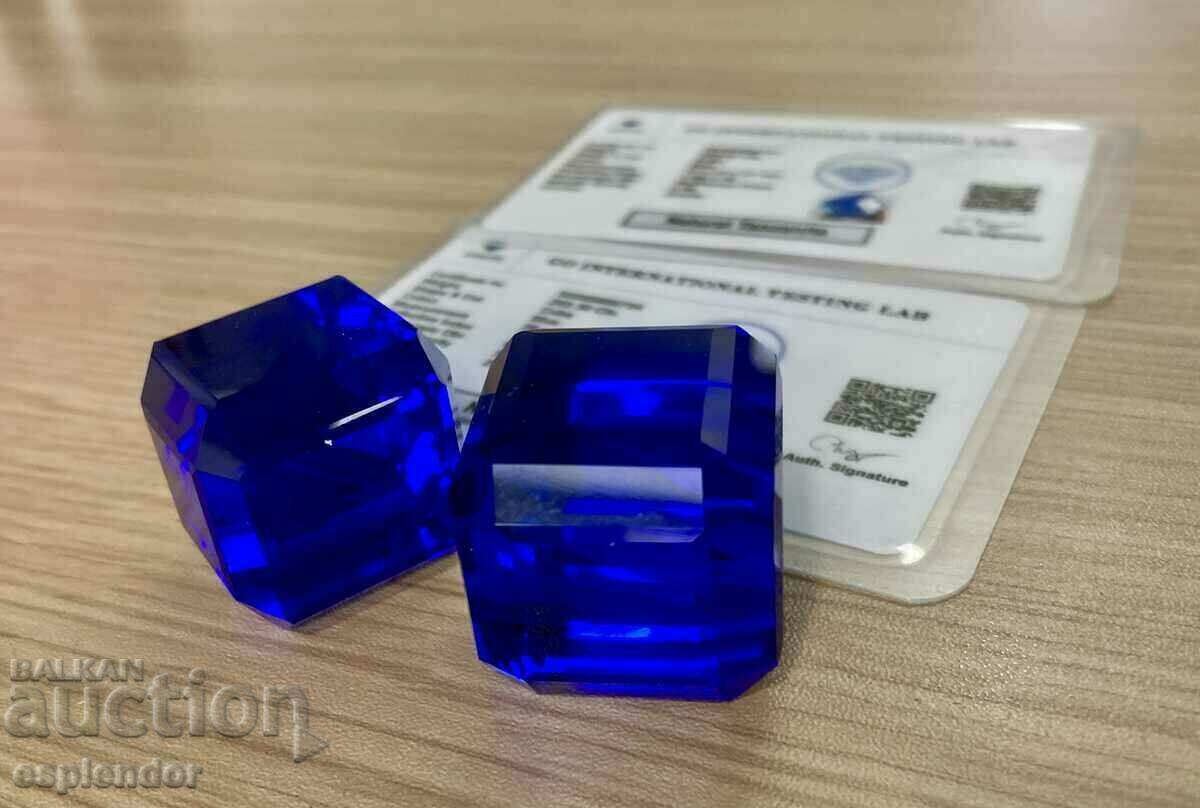 432.15 carat GOGTL Certified Tanzanite Cube Set
