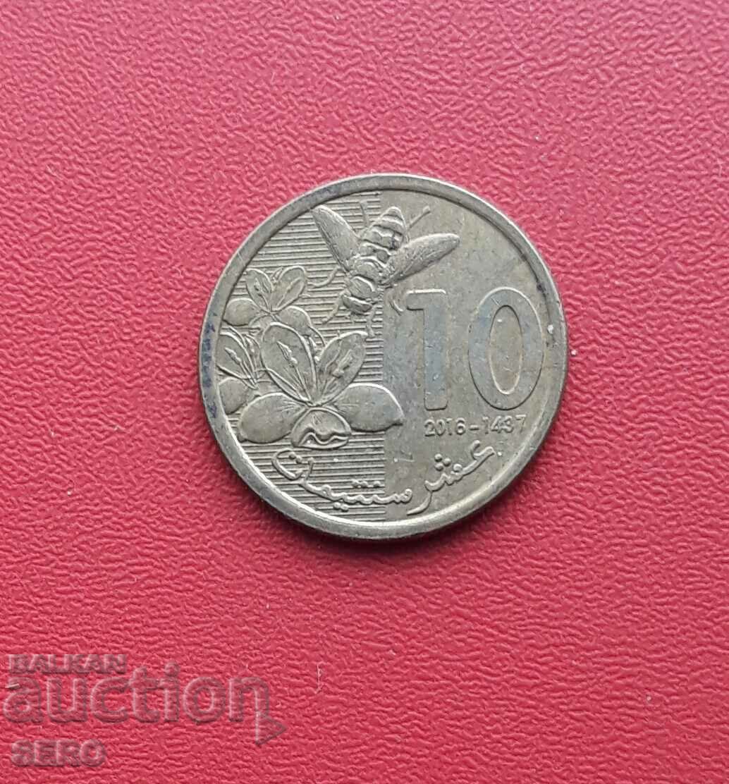 Morocco-10 centimes 2016