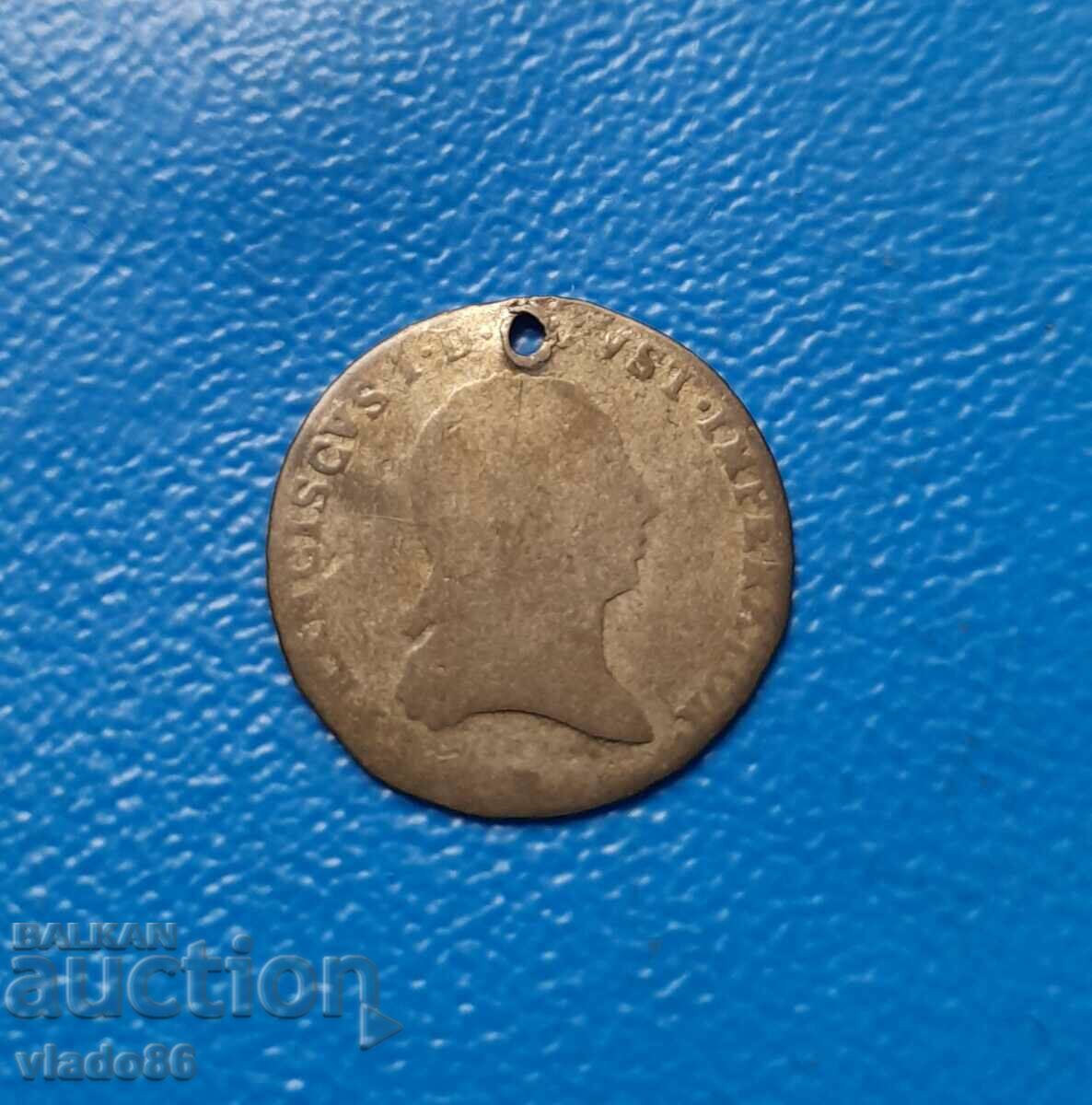 3 kreuzer silver coin