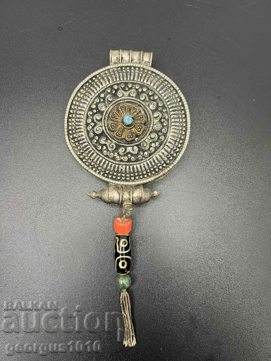 Veche amuletă tibetană #5446