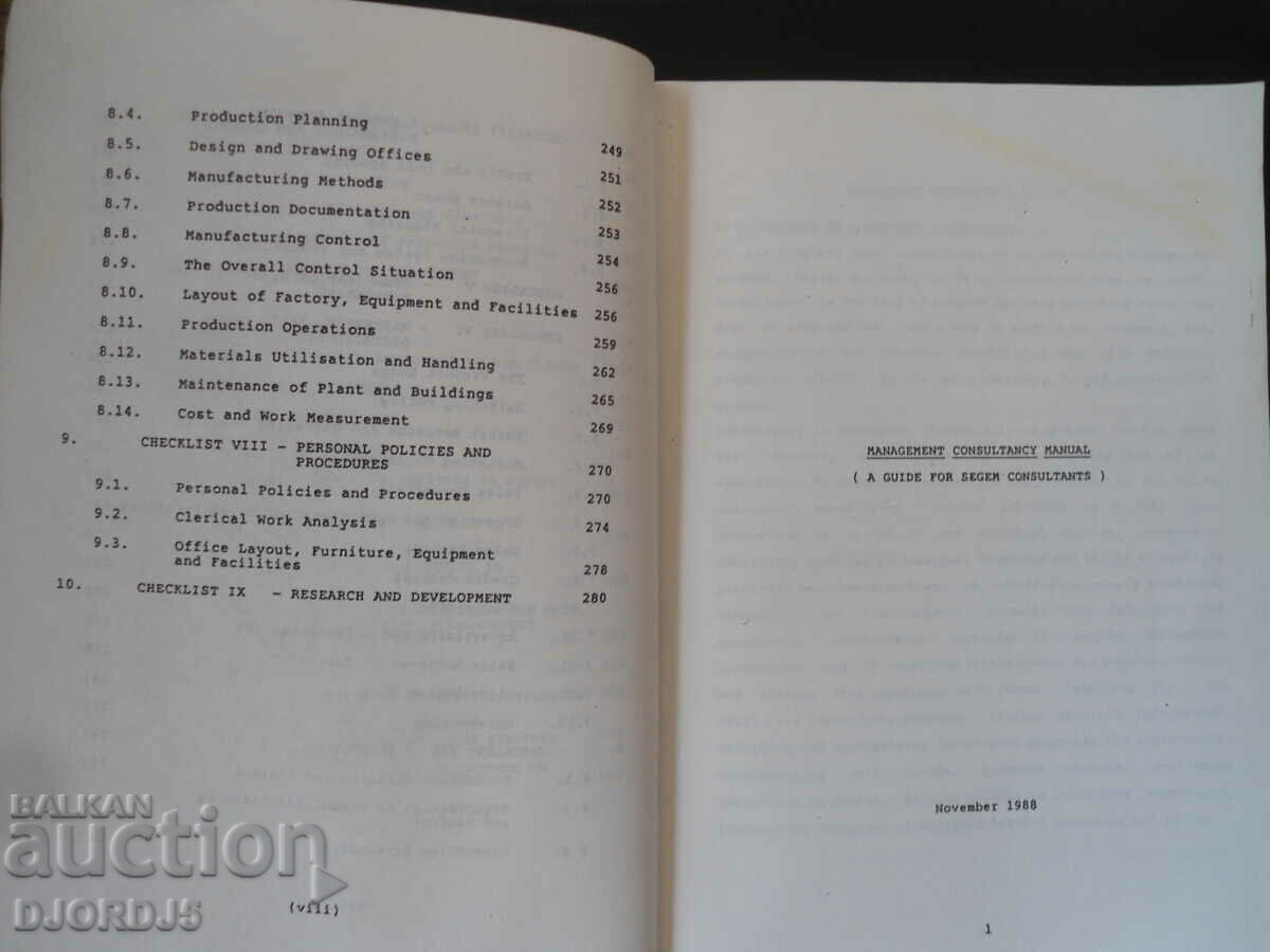 MANAGEMENT CONSULTANCY MANUAL - 7 MANAGEMENT CONSULTANCY MANUAL - 7