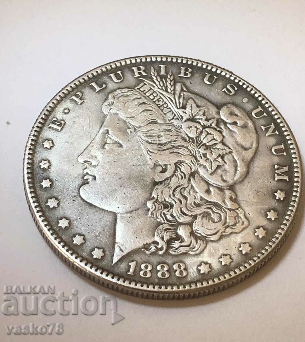 1 DOLLAR 1888