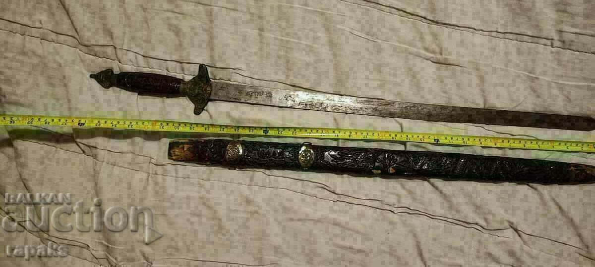 Sabie antică mare masivă, scimitar, sabie, cania, - 5 Sabie antică mare masivă, scimitar, sabie, cania, - 5
