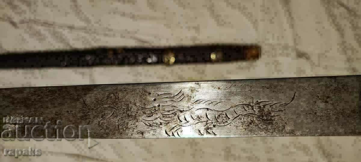 Sabie antică mare masivă, scimitar, sabie, cania, - 7 Sabie antică mare masivă, scimitar, sabie, cania, - 7