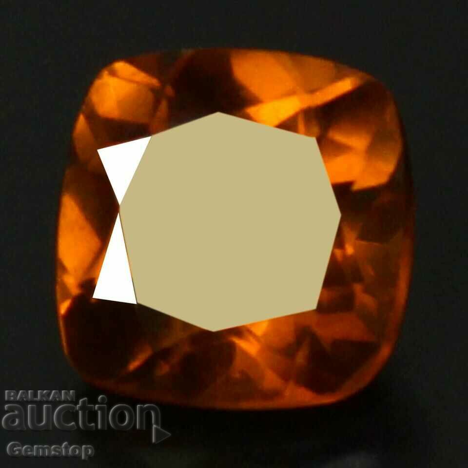 BZC! 1.05 carat natural sapphire square cert. GDL of 1 st!