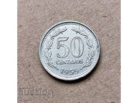 Argentina 50 centavos 1959