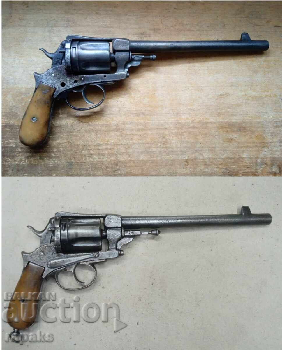 Gasser M1870/73 long barrel revolver carbine, rifle, pistol - 5 Gasser M1870/73 long barrel revolver carbine, rifle, pistol - 5