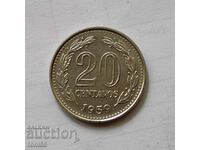 Αργεντινή 20 centavos 1959 aUNC
