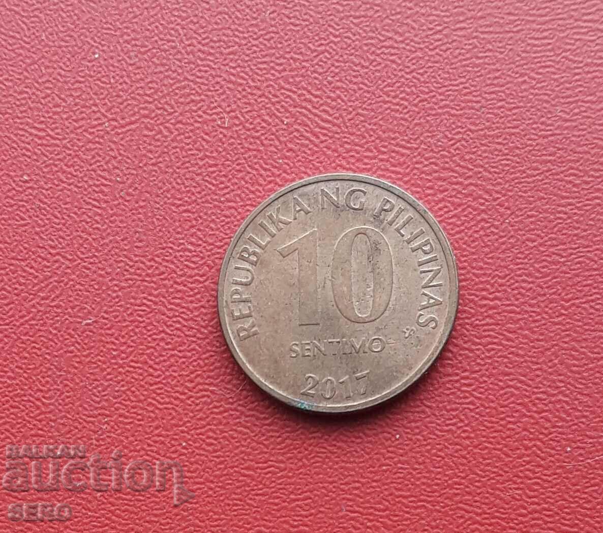 Philippines-10 cents 2017