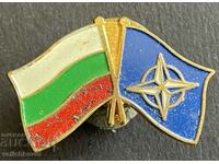 37382 Bulgaria sign flags Bulgaria NATO