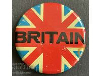37410 Σημάδι σημαίας χώρας της Μεγάλης Βρετανίας δεκαετία του 1970