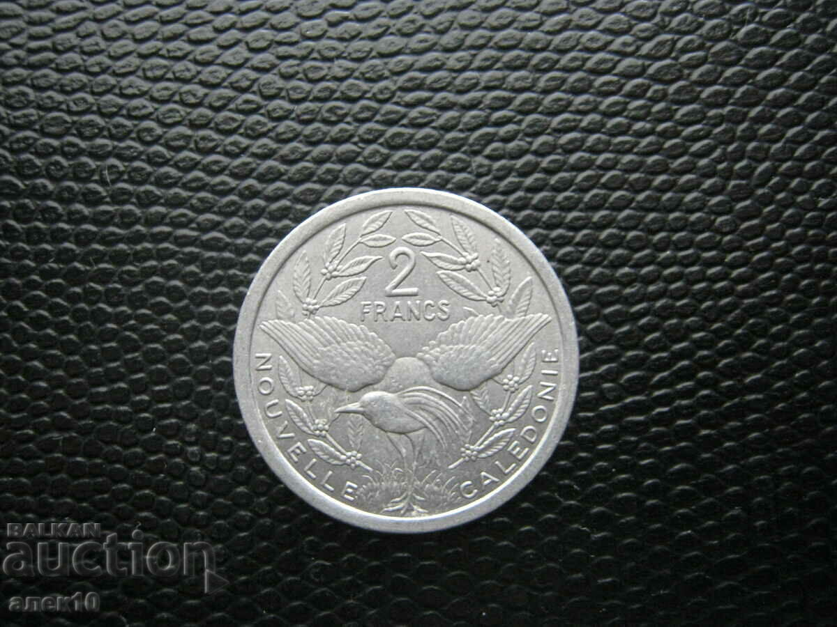 Нова  Каледония  2  франк  1977