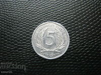 Brit. Statele Caraibe 5 cent 2004