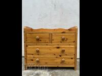 A beautiful massive chest of drawers